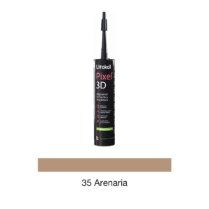 Silikona hermētiķis PIXEL 3D, 35 Arenaria, 300 ml