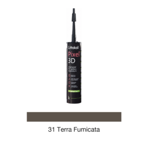 Silikona hermētiķis PIXEL 3D, 31 Terra Fumicata, 300 ml