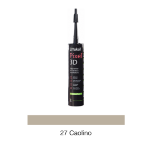 Silikona hermētiķis PIXEL 3D, 27 Caolino, 300 ml