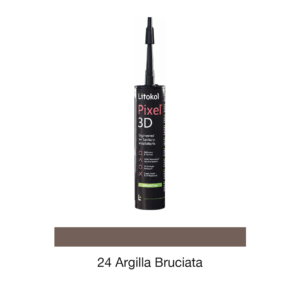 Silicone sealant PIXEL 3D, 24 Argilla Bruciata, 300 ml
