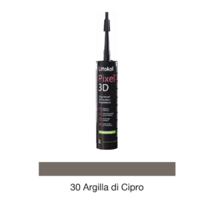 Silikona hermētiķis PIXEL 3D, 30 Argilla di Cipro, 300 ml