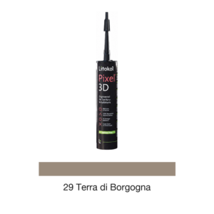 Silicone sealant PIXEL 3D, 29 Terra di Borgogna, 300 ml