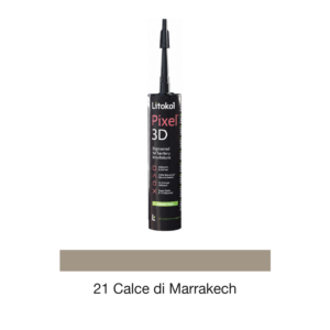 Silikona hermētiķis PIXEL 3D, 21 Calce di Marrakech, 300 ml