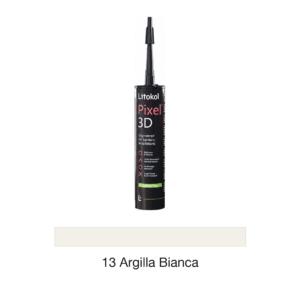 Silicone sealant PIXEL 3D, 13 Argilla Bianca, 300 ml
