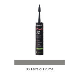 Silikona hermētiķis PIXEL 3D, 08 Terra di Bruma, 300 ml