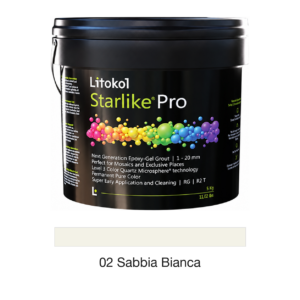 Эпоксидная затирка STARLIKE PRO, 02 Sabbia Bianca, 2,5 кг
