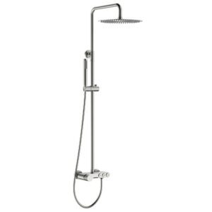 Shower set STICK TOUCH, nickel brush, Boheme Bagno