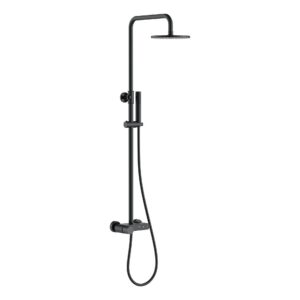 Dušas komplekts STICK DIAMOND, black, Boheme Bagno