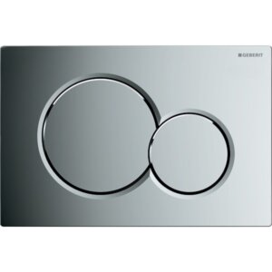 Flush plate Sigma01, bright chrome, Geberit