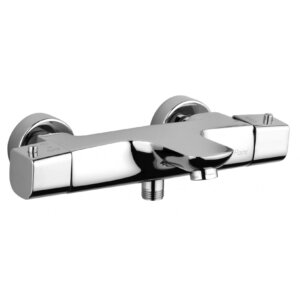 Thermostatic bath and shower mixer NOVE, chrome, Paini