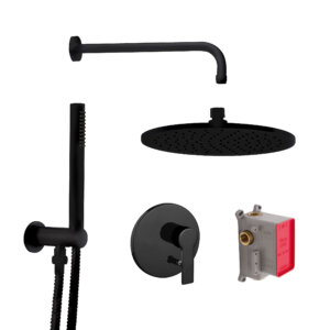 Shower set MAST, black chrome, FIMA CF