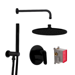 Shower set SPOT, black matt, FIMA CF