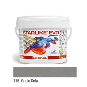 Эпоксидная затирочная смесь 2,5kg STARLIKE EVO 115 Grigio Seta