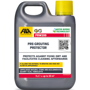 Water-repellent and mortar-resistant protective agent PRW200, 1L, Fila