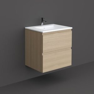 Washbasin cabinet JOY 600x460mm, Scandinavian Oak, Rak