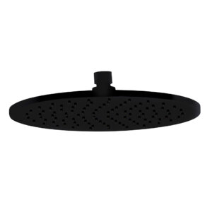 Round head shower, black matt, Fima CF